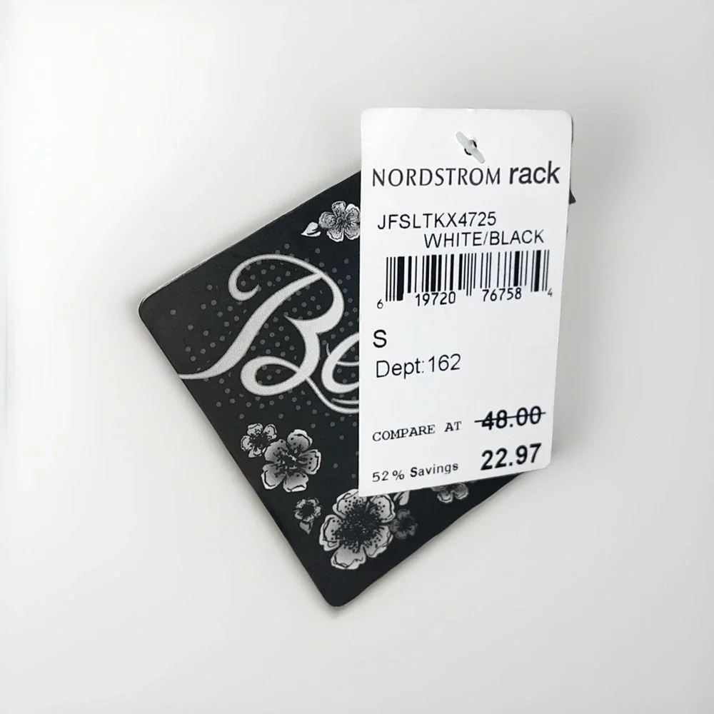 Bebop Sleeveless Dress Sized‎ S - Black & White